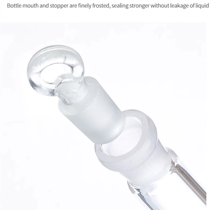 High Quality Laboratory Glass Volumetric Flask 1000ml Borosilicate Glass Volumetric Flask Clear Measuring Flask With Stopper